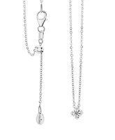 Collana Crieri Donna Icon in Oro Diamante 0.30 Ct PPLICK030WG1 - PPLICK030WG1